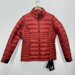 Flylow Betty Down Jacket Women's Medium Redwood Spring Skiing Mountains Outdoors